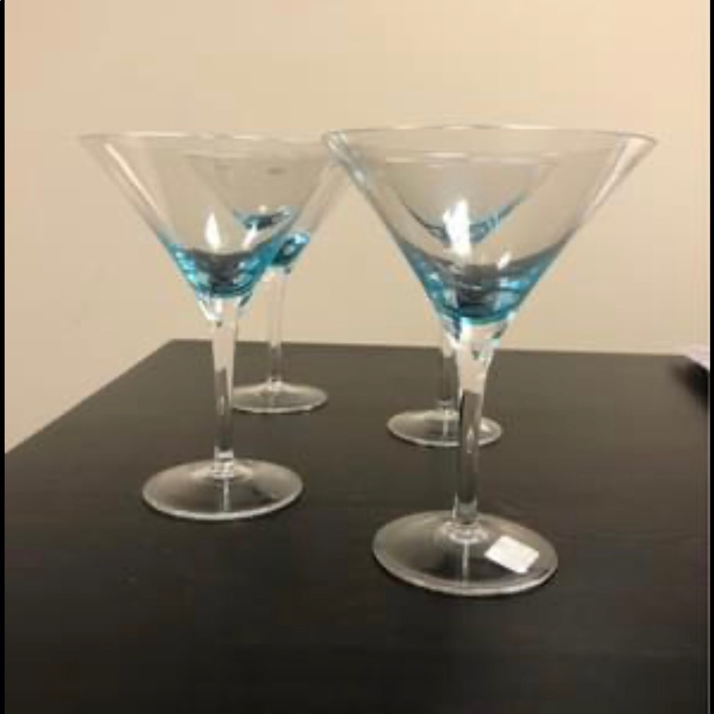 Set of 4 Krosno Martini glasses